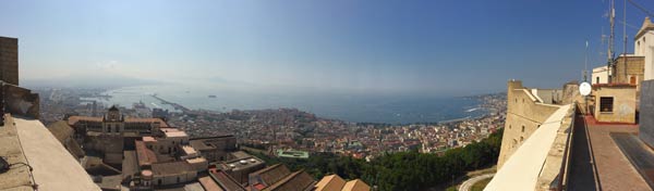 Panorama da Castel Sant'Elmo