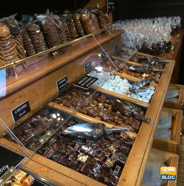 Allestimento delle vetrine