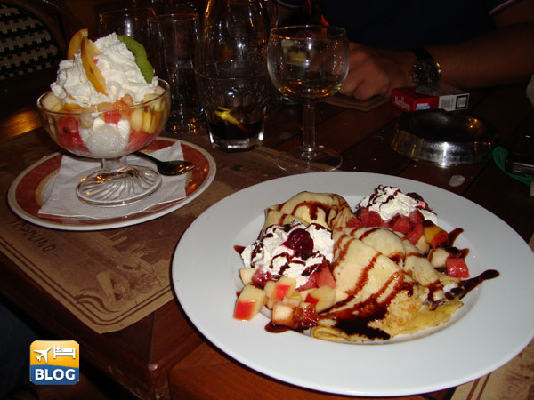 Dolci al ristorante Topolino di Bol