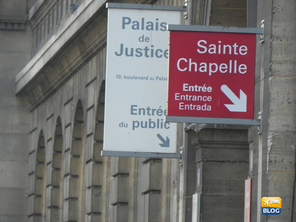 Sainte Chapelle entrata pubblica