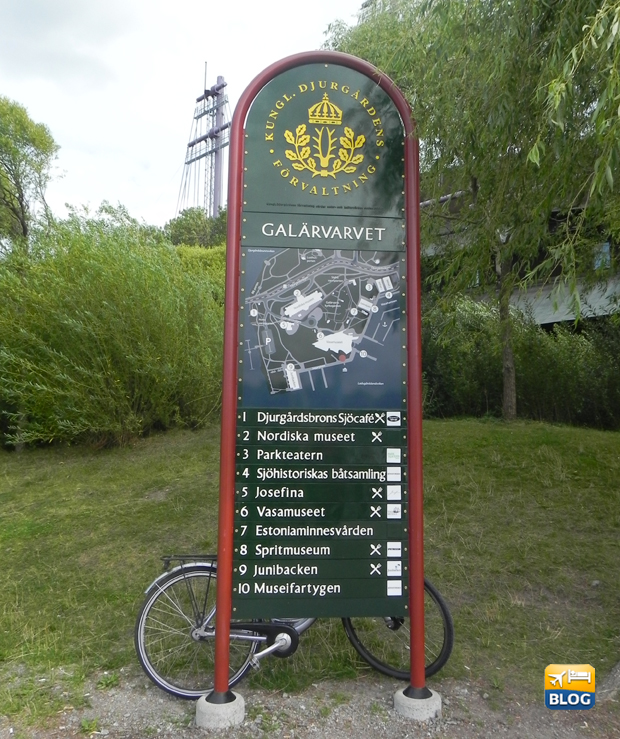 Isola di Djurgarden a Stoccolma