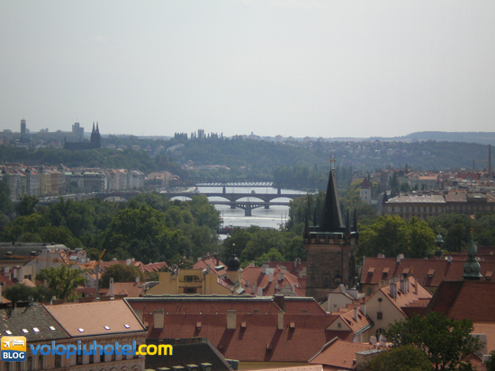 Le torri di Praga panorama