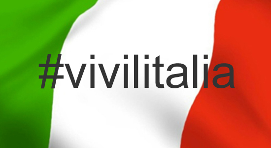 #vivilitalia l'hastag