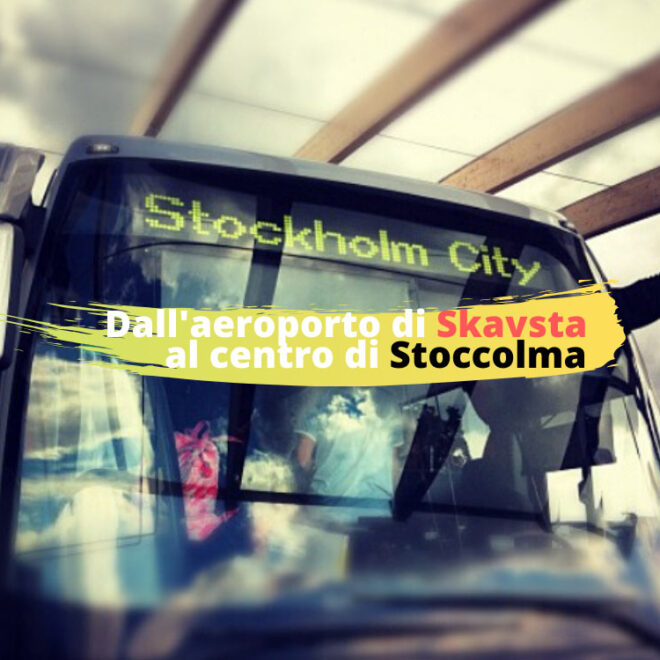 Dall’aeroporto di Skavsta a Stoccolma centro