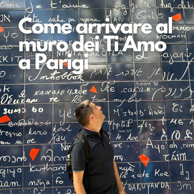 Come arrivare al muro dei Ti amo a Parigi