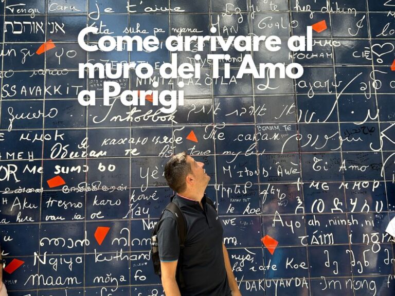 Come arrivare al muro dei Ti amo a Parigi
