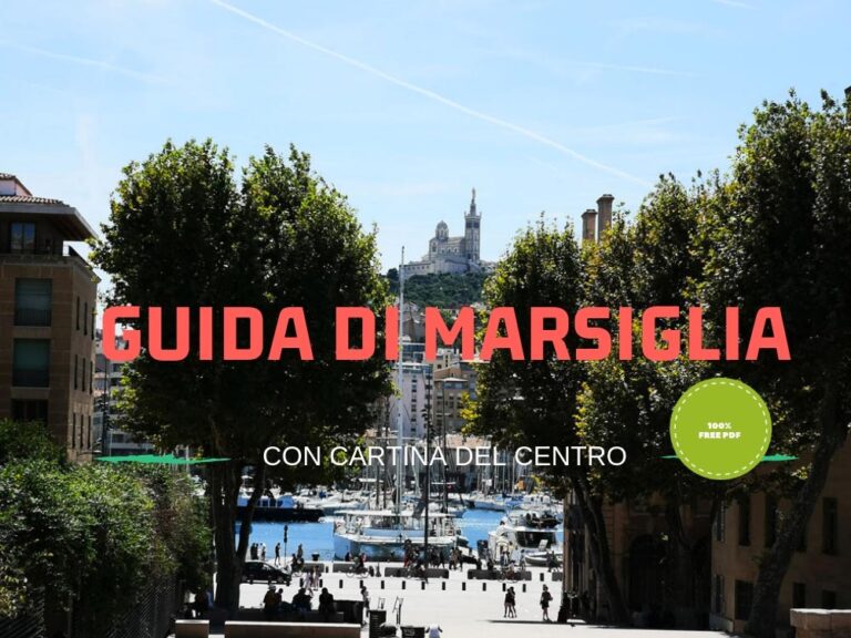 Guida e cartina del centro di Marsiglia gratis