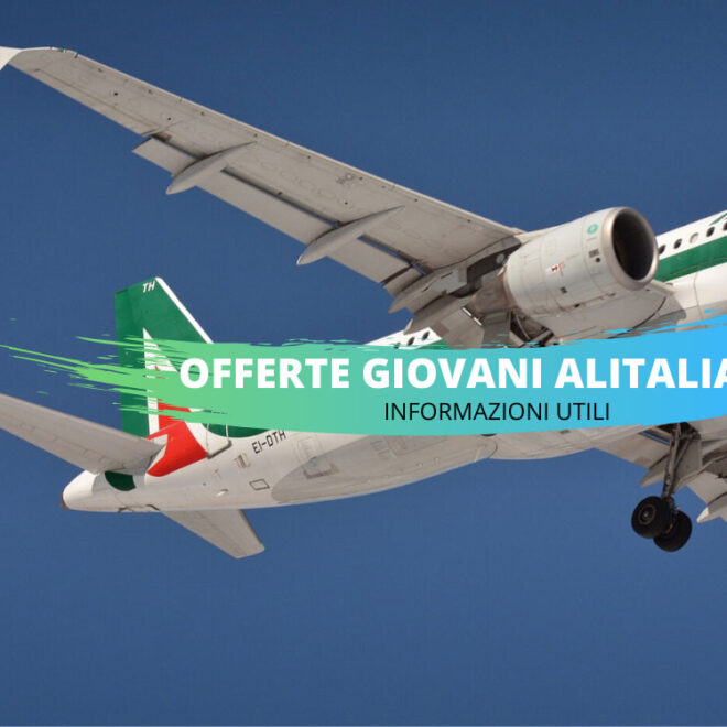 Offerte Alitalia giovani come prenotare