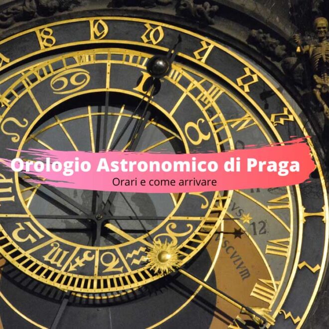 Orologio Astronomico di Praga orari e come arrivare