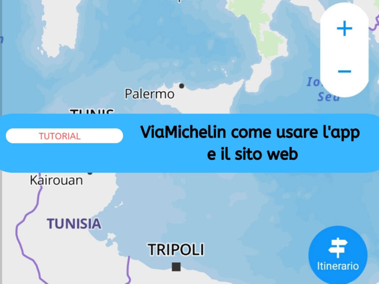 ViaMichelin come funziona l’app per itinerari e mappe