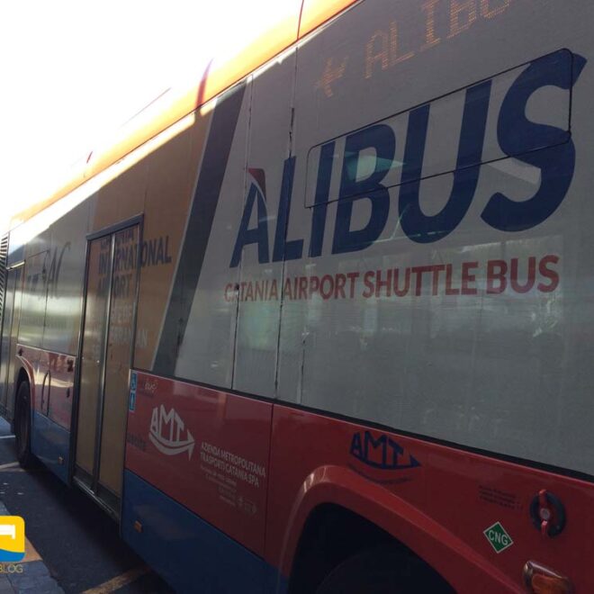 Dall’Aeroporto di Catania al centro con il bus