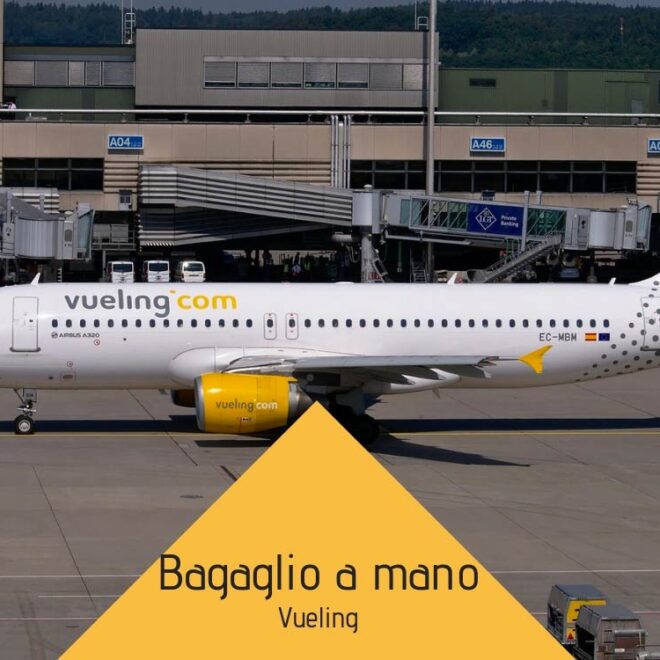 Bagaglio a mano Vueling peso e misure