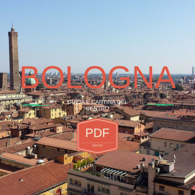 Guida e cartina del centro di Bologna da stampare