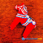 Il cavallo rosso Dalahästar di Stoccolma