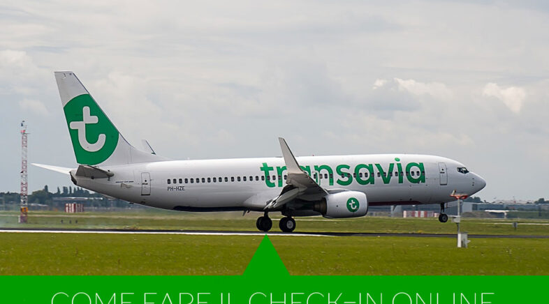 Come fare il check-in online Transavia