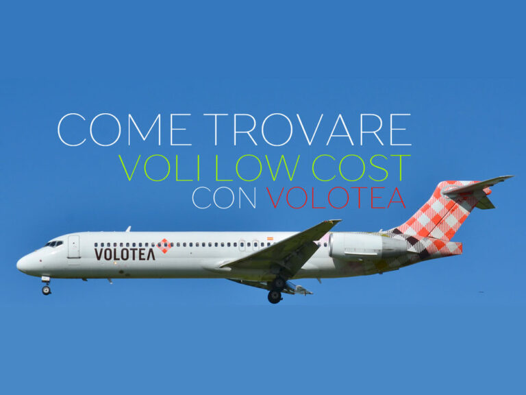 Come trovare voli low cost Volotea