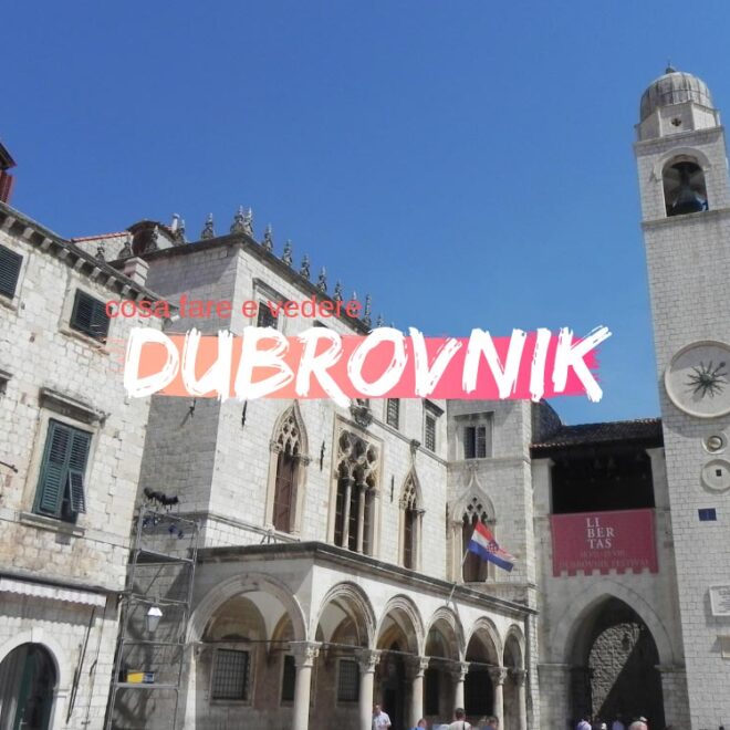 Dubrovnik cosa fare e vedere nella città vecchia