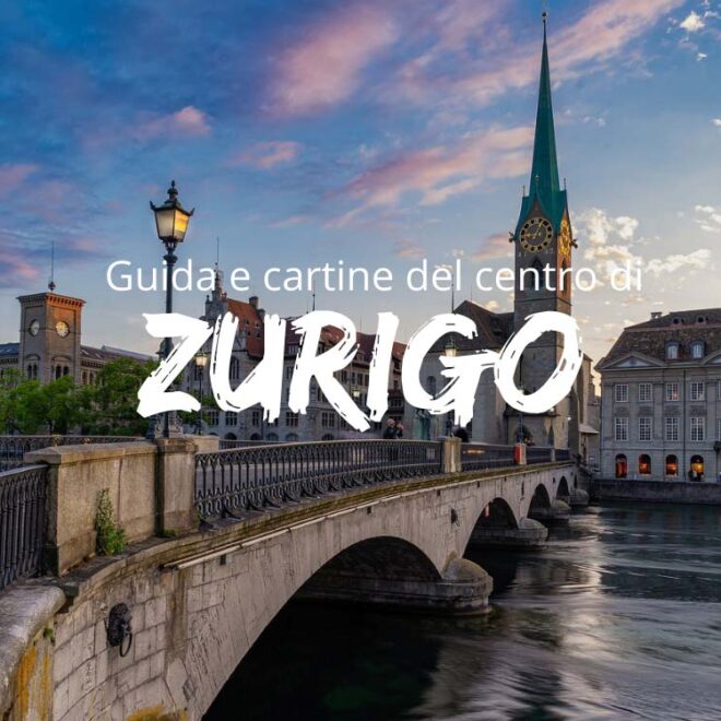 Guida e cartina del centro di Zurigo gratis