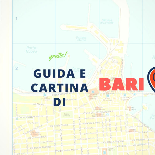 Guida e cartina del centro di Bari