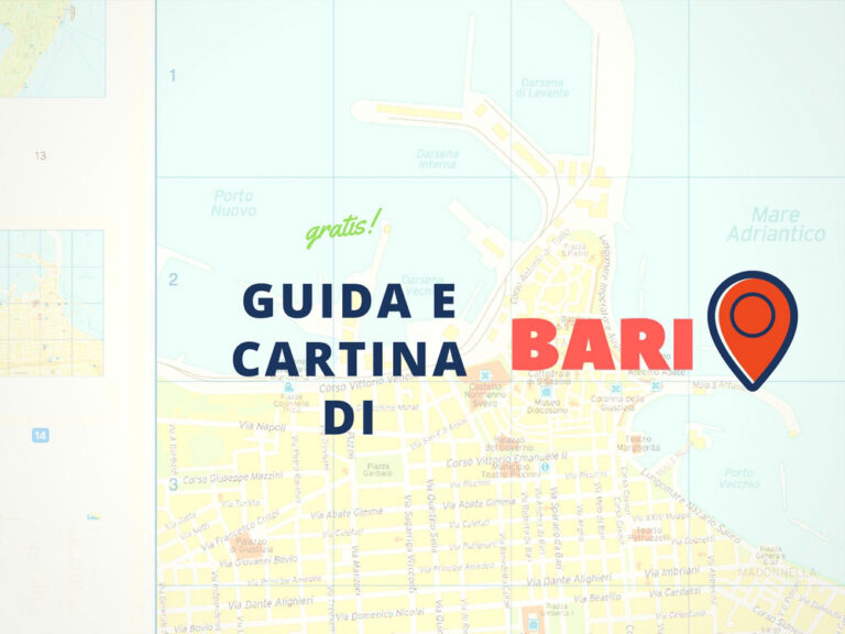Guida e cartina del centro di Bari