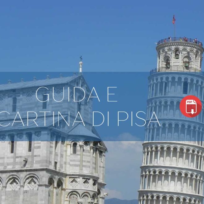 Guida e cartina del centro di Pisa