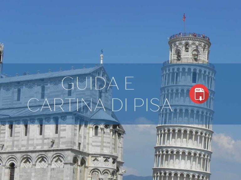 Guida e cartina del centro di Pisa