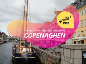 Guida e cartina del centro di Copenaghen gratis in PDF