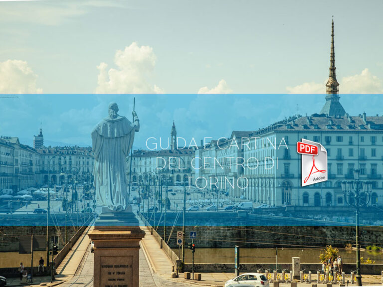 Guida e cartina del centro di Torino da stampare