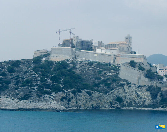 Cartina del centro di Ibiza da stampare