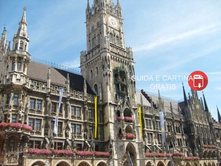 Guida e cartina del centro di Monaco di Baviera