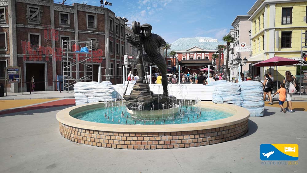 Fontana centrale di Movieland