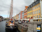 Il canale del Nyhavn a Copenaghen