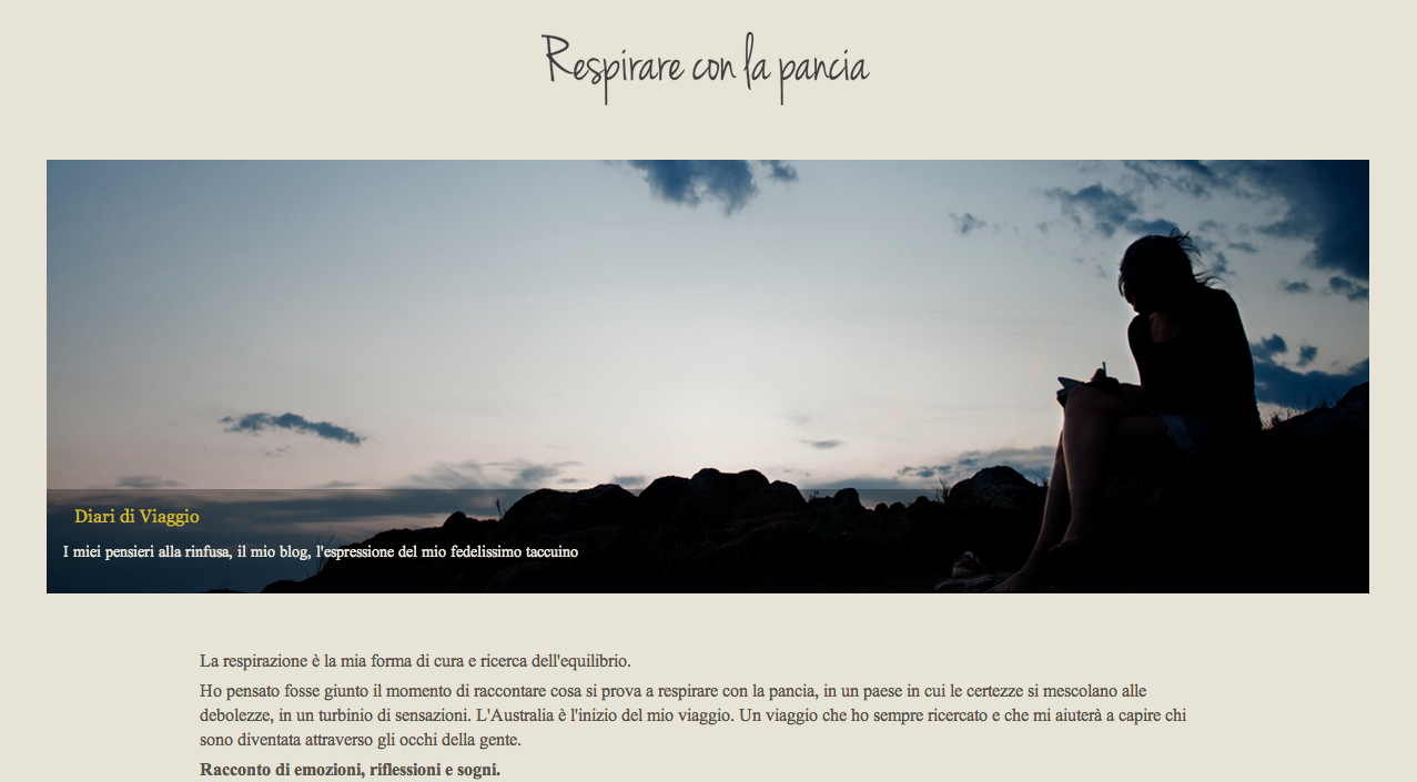 Intervista a Lucia di Respirare Con La Pancia